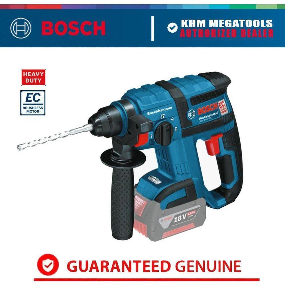 Bosch GBH 18 V EC Cordless Rotary Hammer 18V (Bare Tool) | Bosch by KHM Megatools Corp. Bosch GBH 18 V EC Cordless Rotary Hammer 18V (Bare Tool) | Bosch by KHM Megatools Corp.